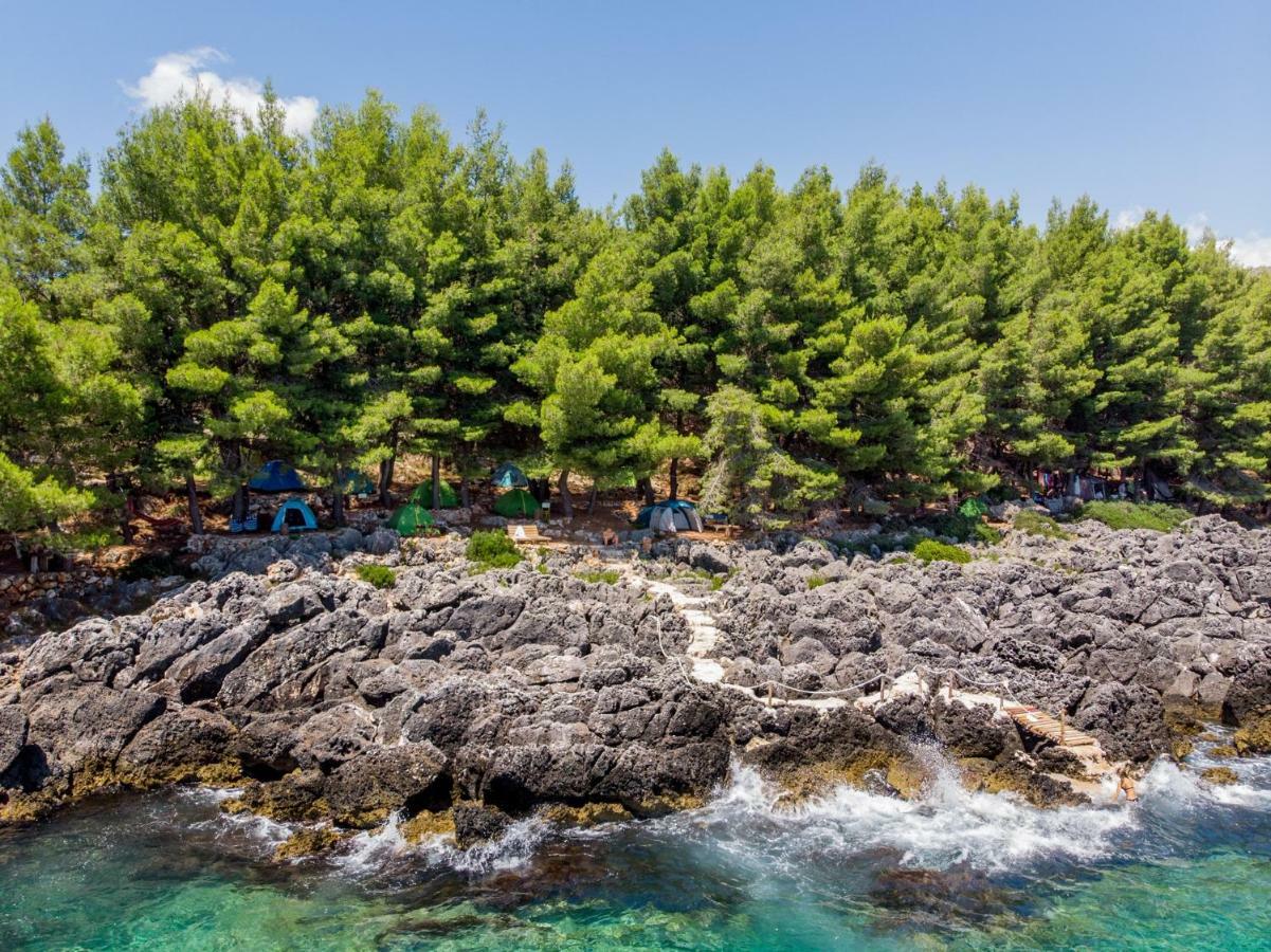 The Sea Cave Camping Hotel Himare Luaran gambar